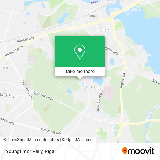 Youngtimer Rally map