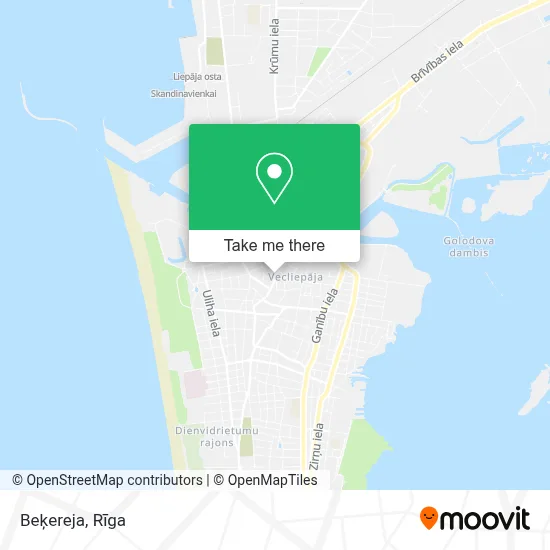 Beķereja map