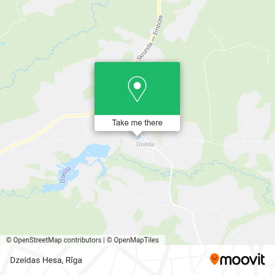 Dzeldas Hesa map