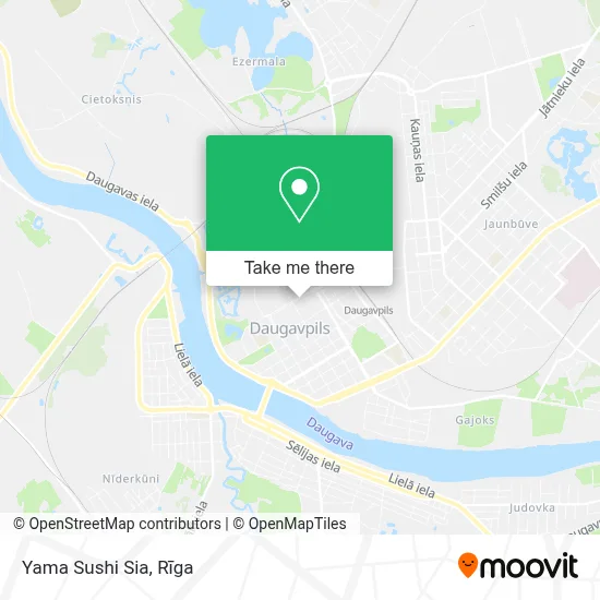 Yama Sushi Sia map