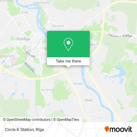 Circle K Station map