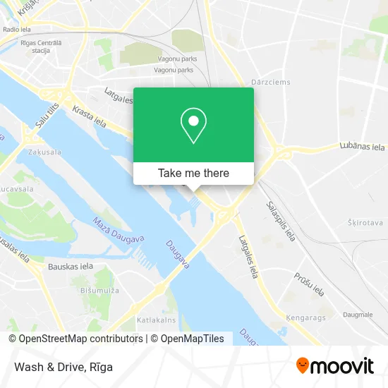 Wash&Drive map