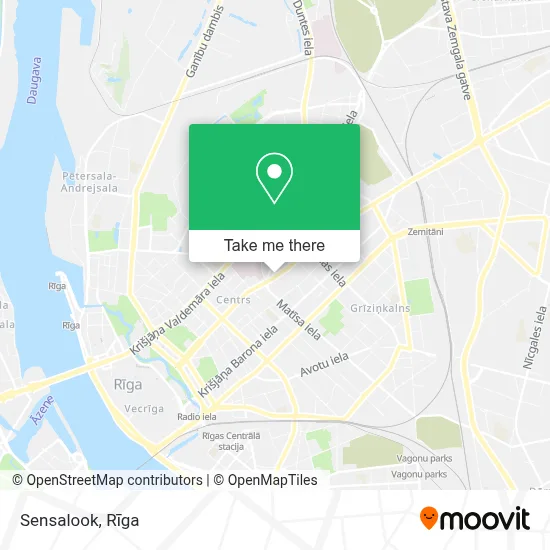 Sensalook map