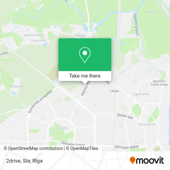 2drive, Sia map