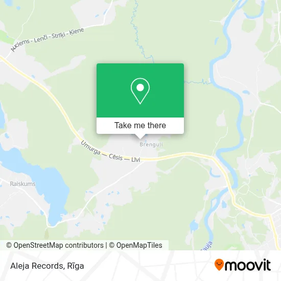 Aleja Records map