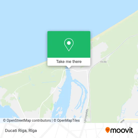 Ducati Riga map