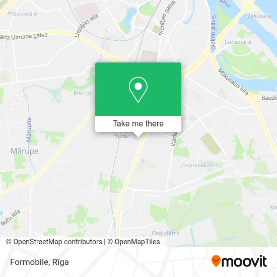 Formobile map