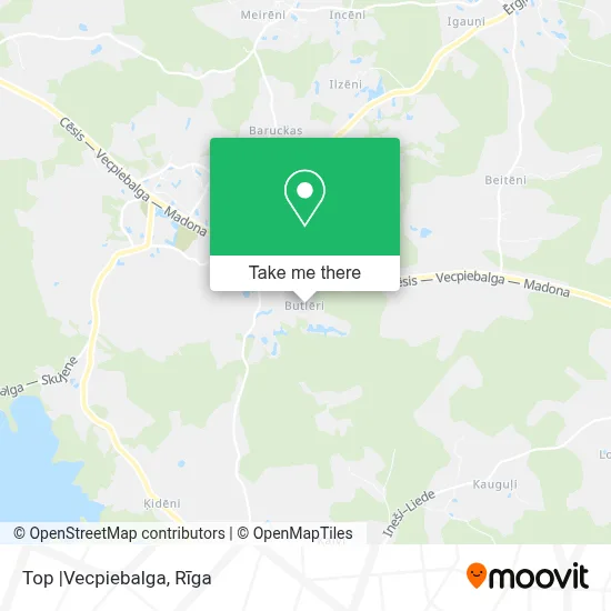 Top |Vecpiebalga map