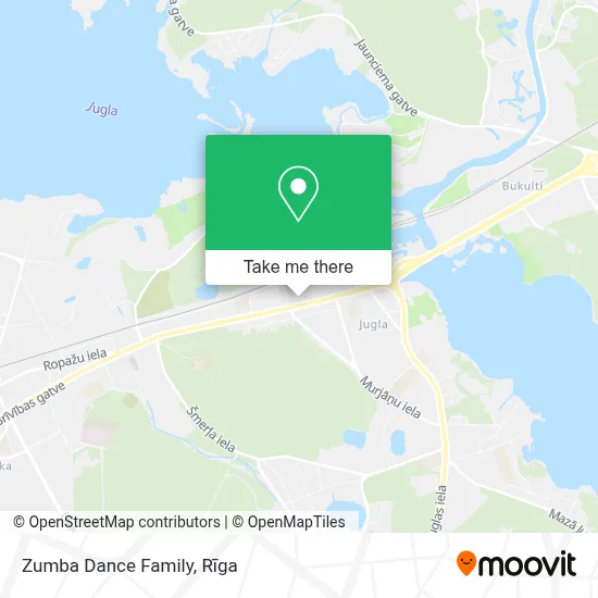 Zumba Dance Family map