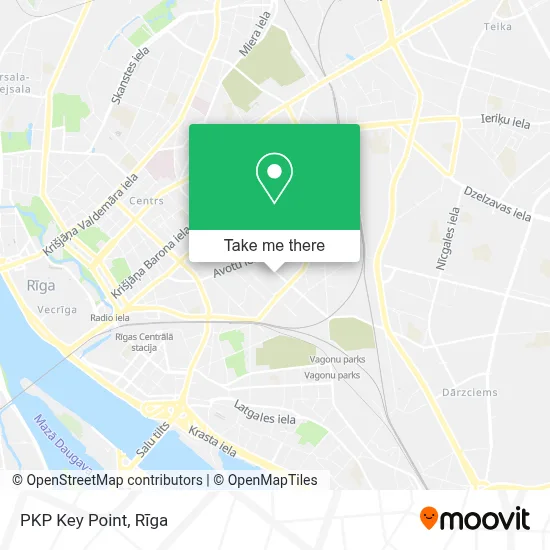PKP Key Point map