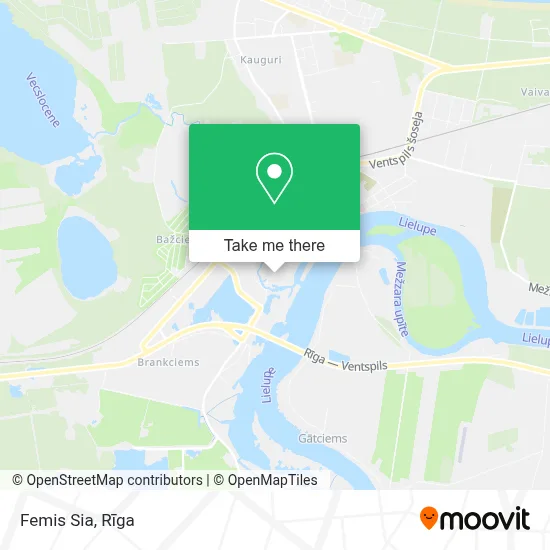 Femis Sia map