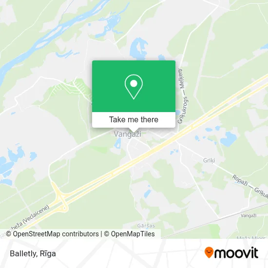 Balletly map
