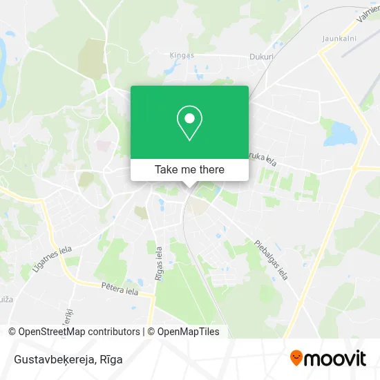 Gustavbeķereja map