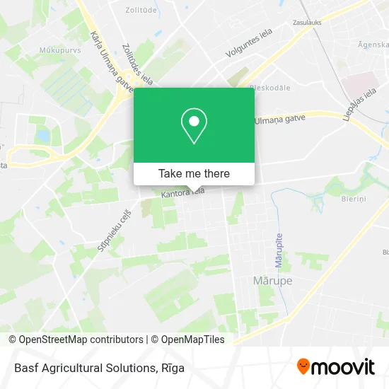 Basf Agricultural Solutions map