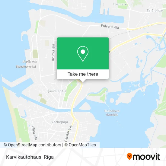 Karvikautohaus map