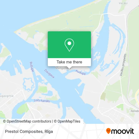 Prestol Composites map