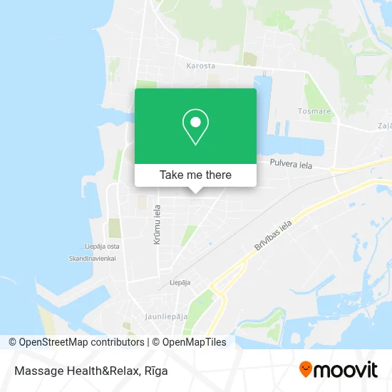 Massage Health&Relax map