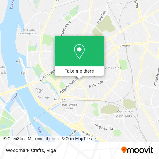 Woodmark Crafts map