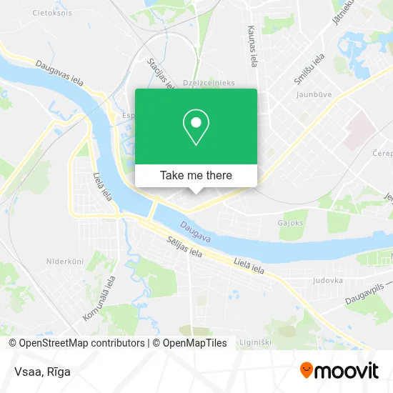 Vsaa map