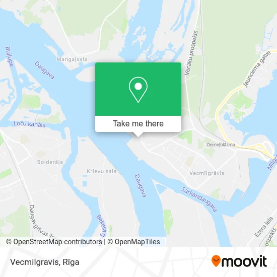 Vecmilgravis map