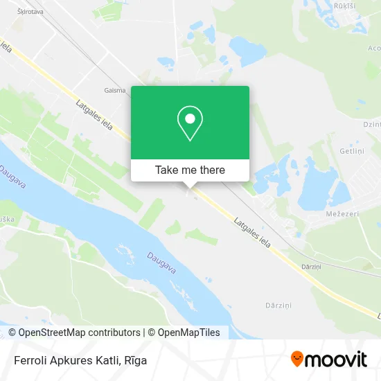 Ferroli Apkures Katli map