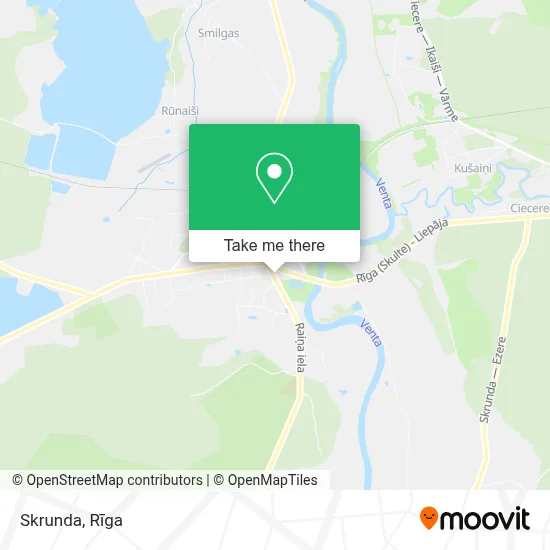 Skrunda map