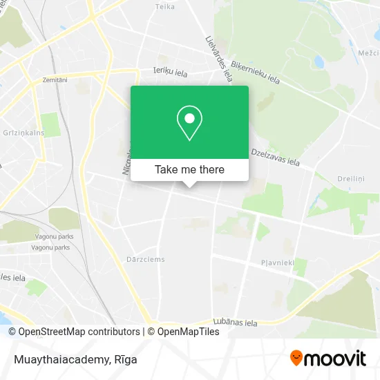Muaythaiacademy map