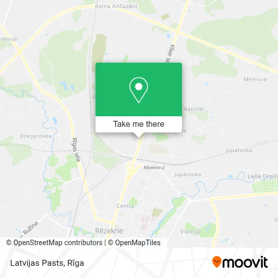 Latvijas Pasts map