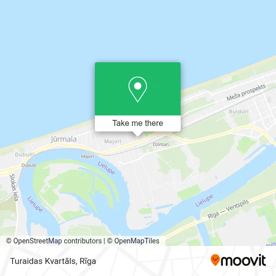 Turaidas Kvartāls map