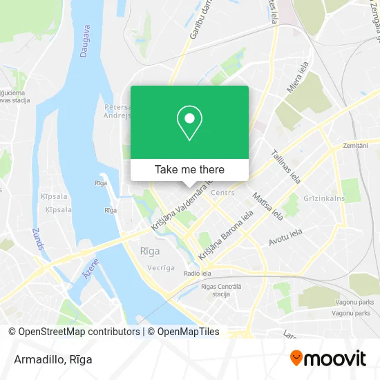Armadillo map