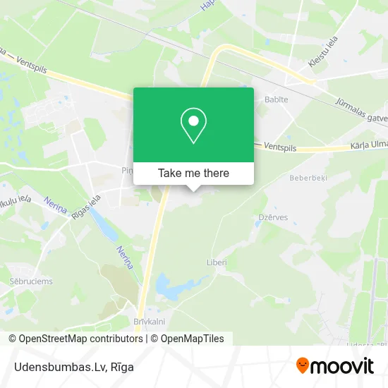 Udensbumbas.Lv map
