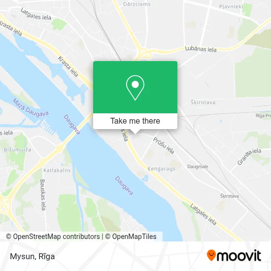 Mysun map