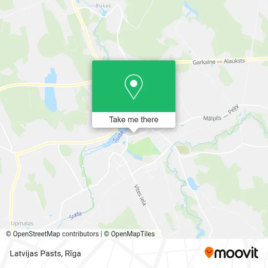 Latvijas Pasts map