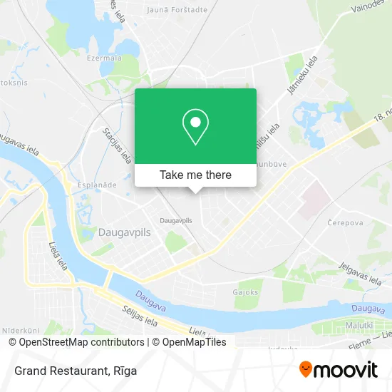 Grand Restaurant map
