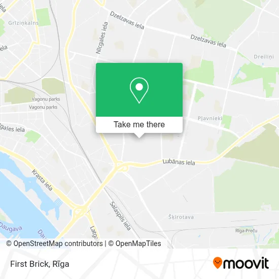 First Brick map