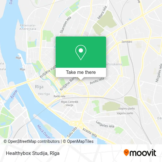 Healthybox Studija map