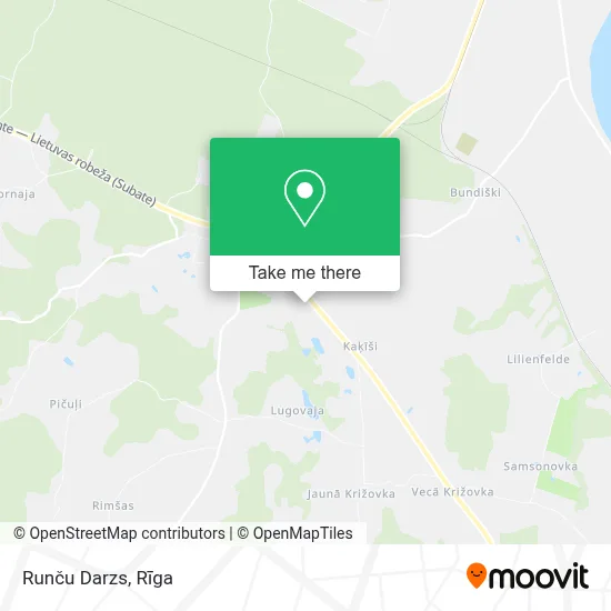 Runču Darzs map