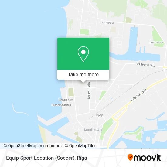 Equip Sport Location (Soccer) map