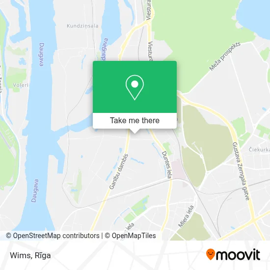 Wims map