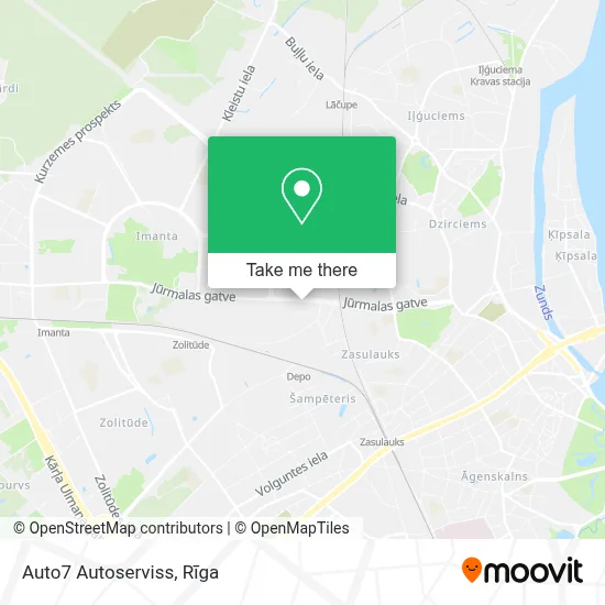 Auto7 Autoserviss map