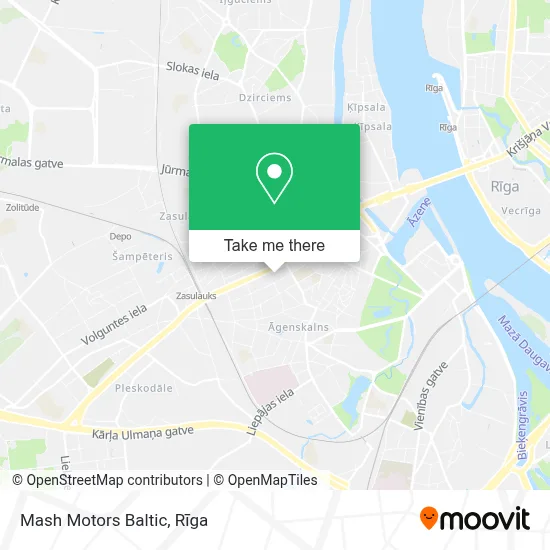 Mash Motors Baltic map