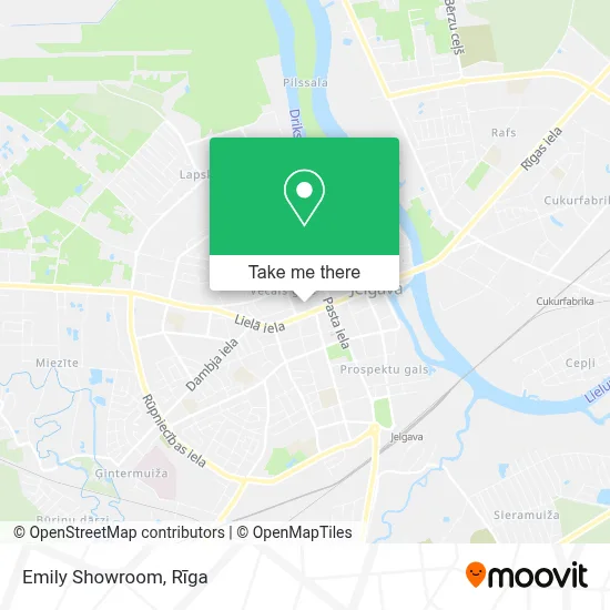 Emily Showroom map