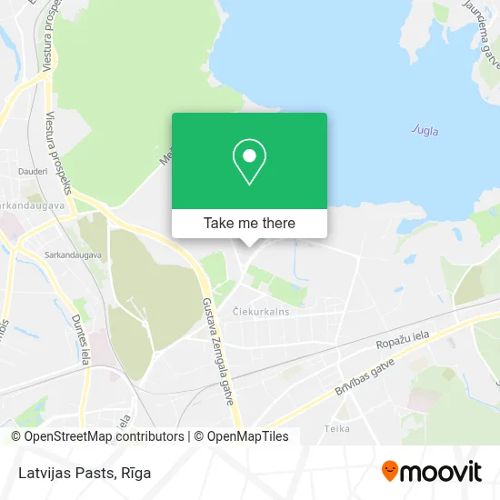 Latvijas Pasts map
