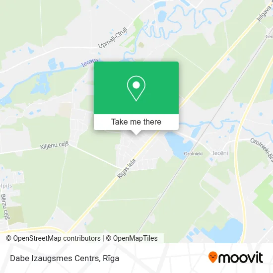 Dabe Izaugsmes Centrs map