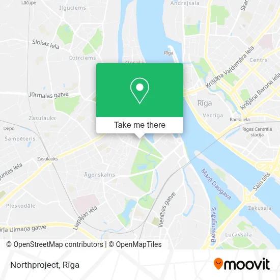 Northproject map