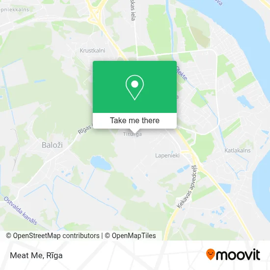 Meat Me map