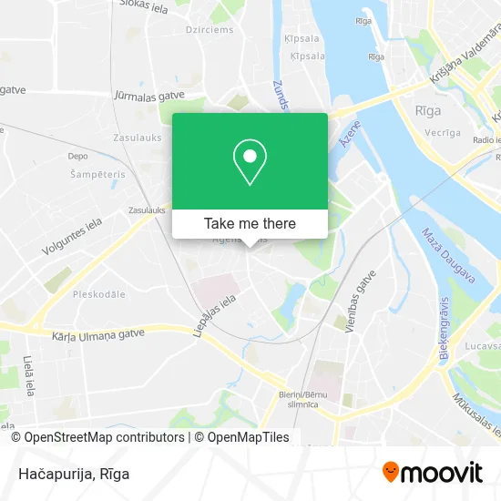 Hačapurija map