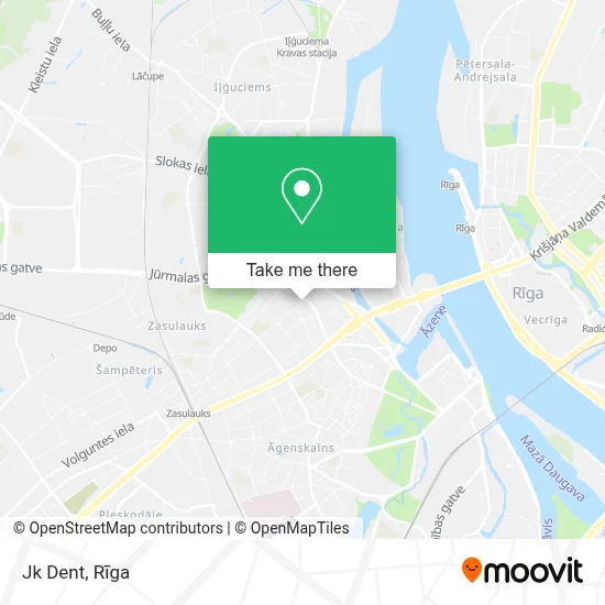 Jk Dent map