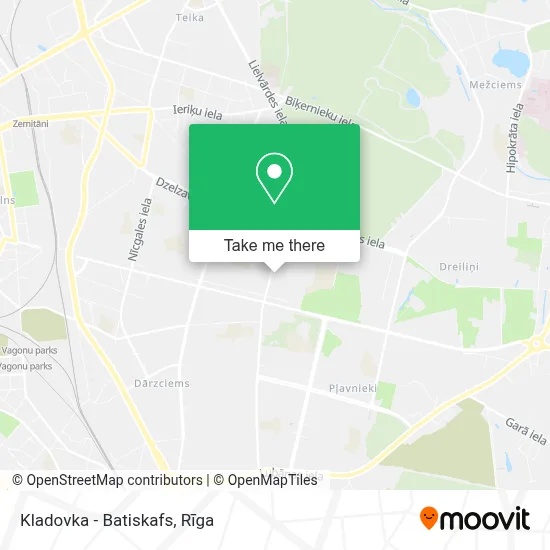 Kladovka - Batiskafs map