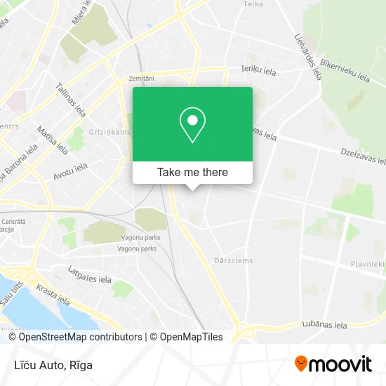 Līču Auto map